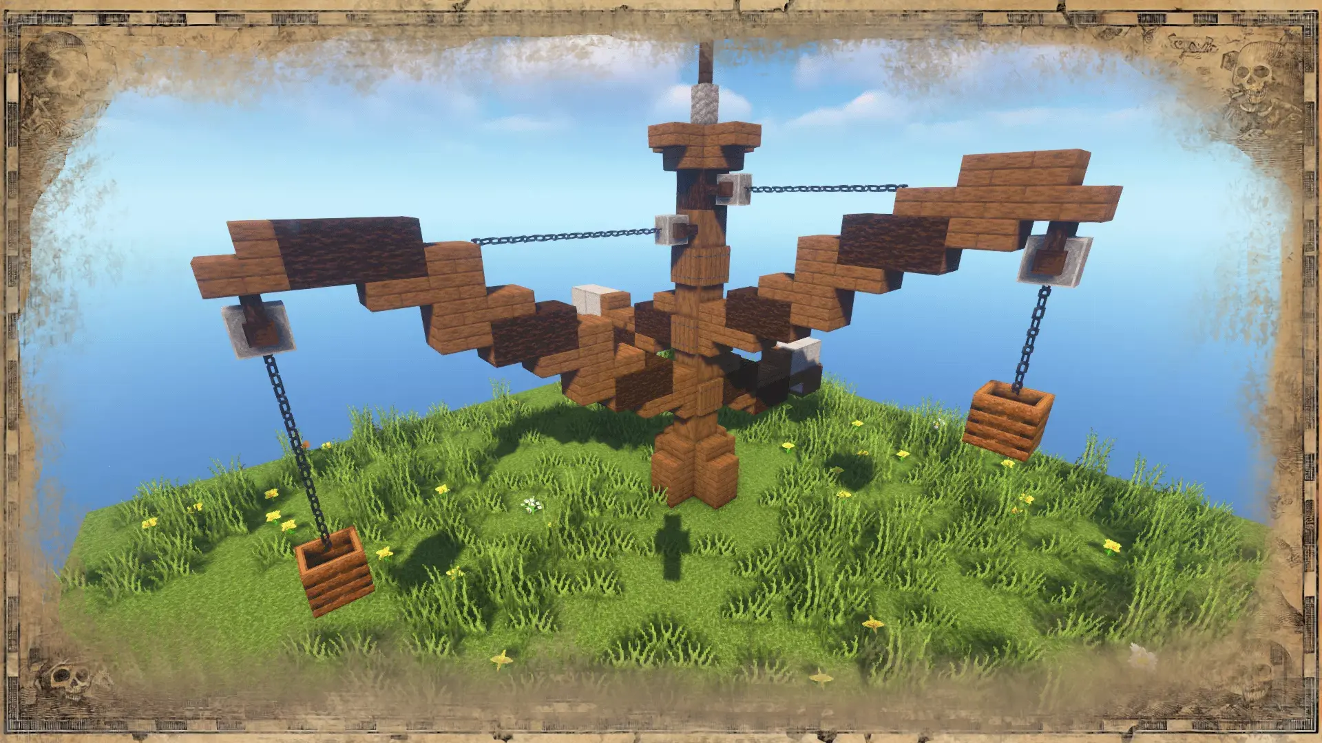 Medieval Medium Sized Crane v1