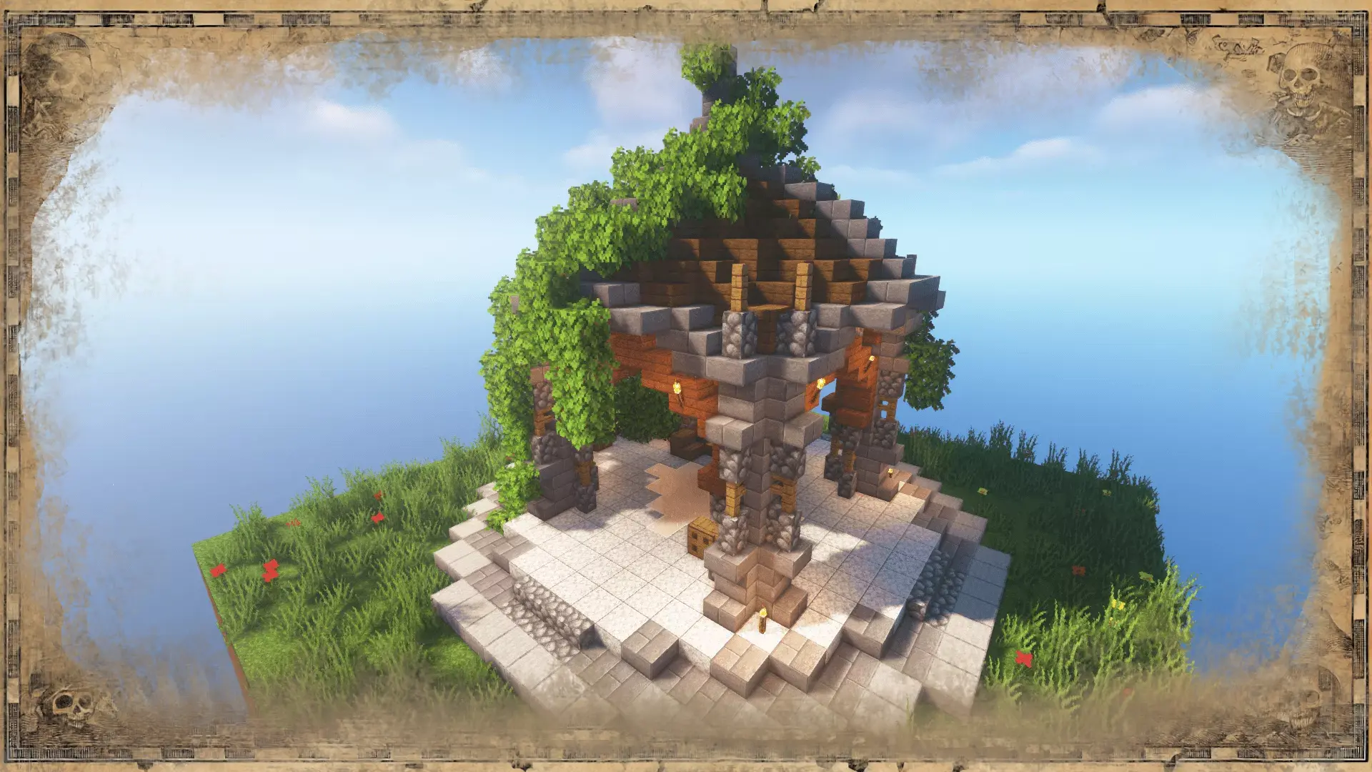 Medieval Small Pavillion With Glassfloor v1