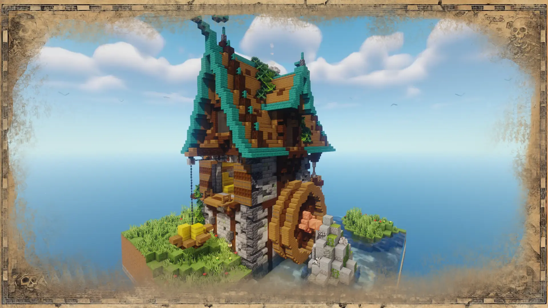 Medieval Watermill v1